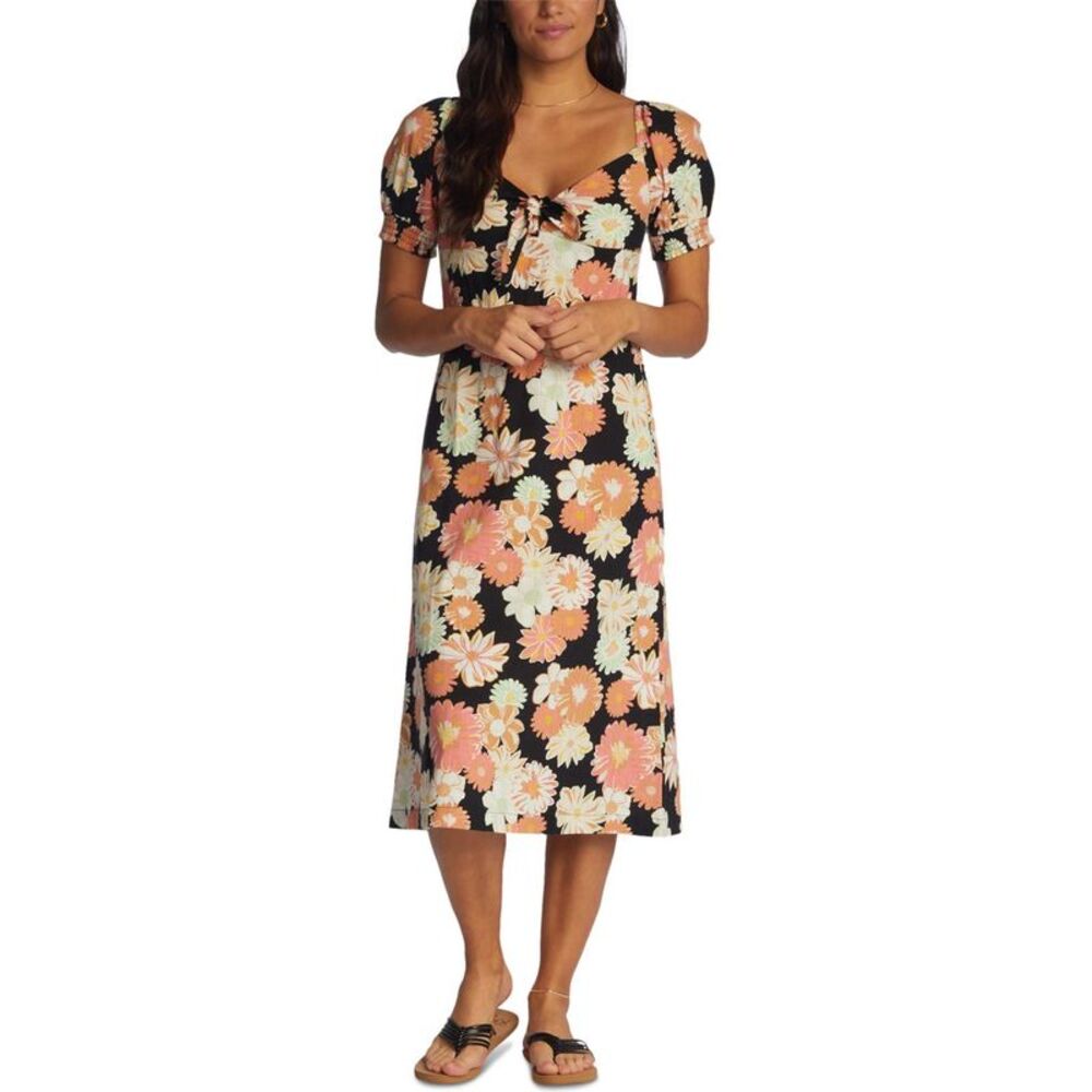Roxy Womens Juniors Summertime Feeling Midi Dress, NWT